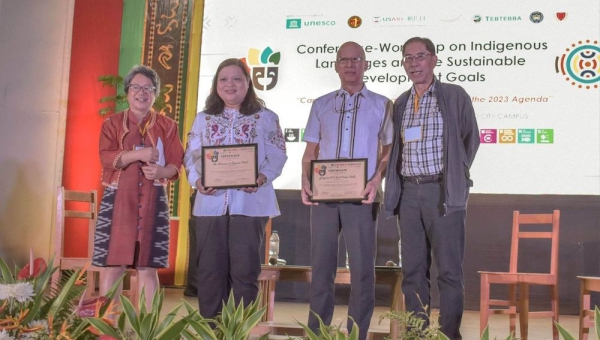Conference-workshop on indigenous languages generates gratitude from IP representatives; Tribute given to Dr. Magos