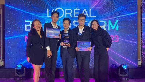 CM wins national championship, to represent PH in international semifinals of L’Oréal Brandstorm
