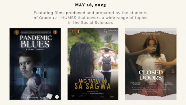 UPHSI 12-HUMSS premieres five films at UPV Cinematheque