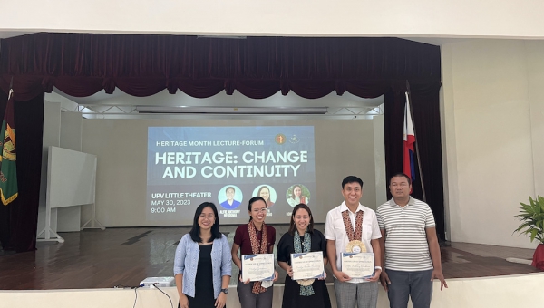 Lecture-forum marks 20th year of Heritage Month Celebration in UPV