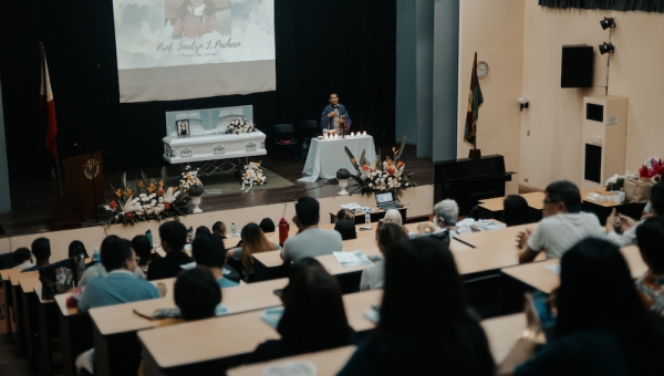 PE department organizes tribute for demised faculty member Prof. Jocelyn Pacheco