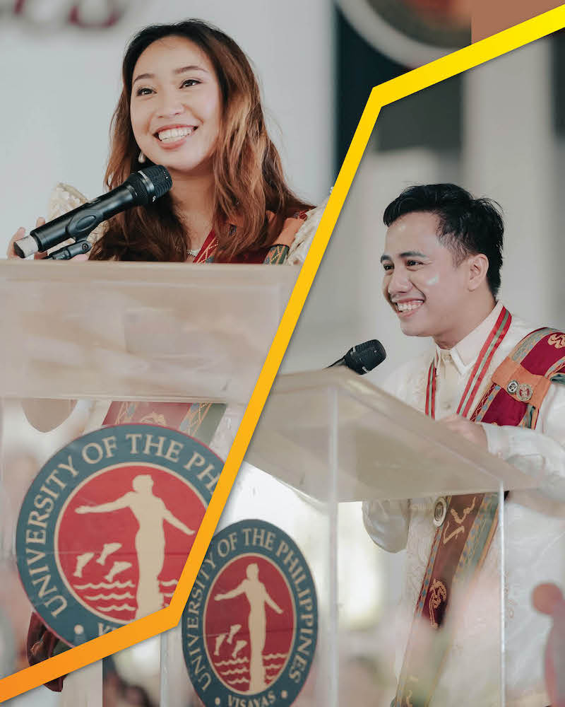 Tan, Rembulat’s messages during UPV graduation rites highlight inclusivity 