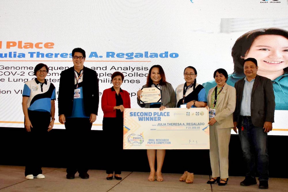 UPV research associate and MS Biology grad wins 2nd place in research competition