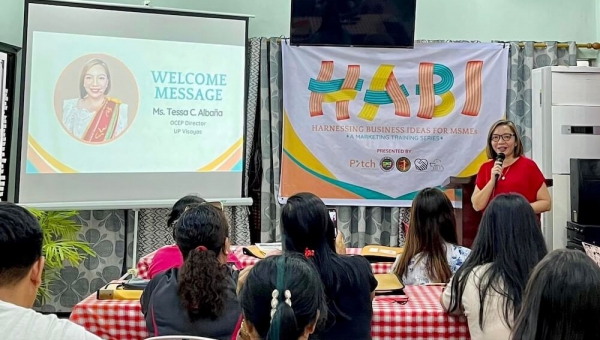 UPV OCEP partners with Pitch Strategies for HABI Training Program in Guimaras 