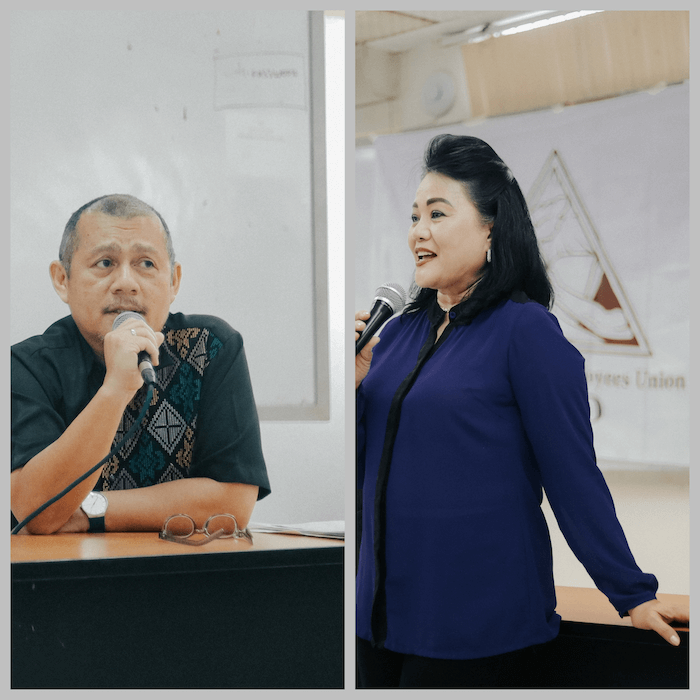 UPV-USC, AUPAEU – Iloilo hold sectoral interview for UPV Chancellor nominees