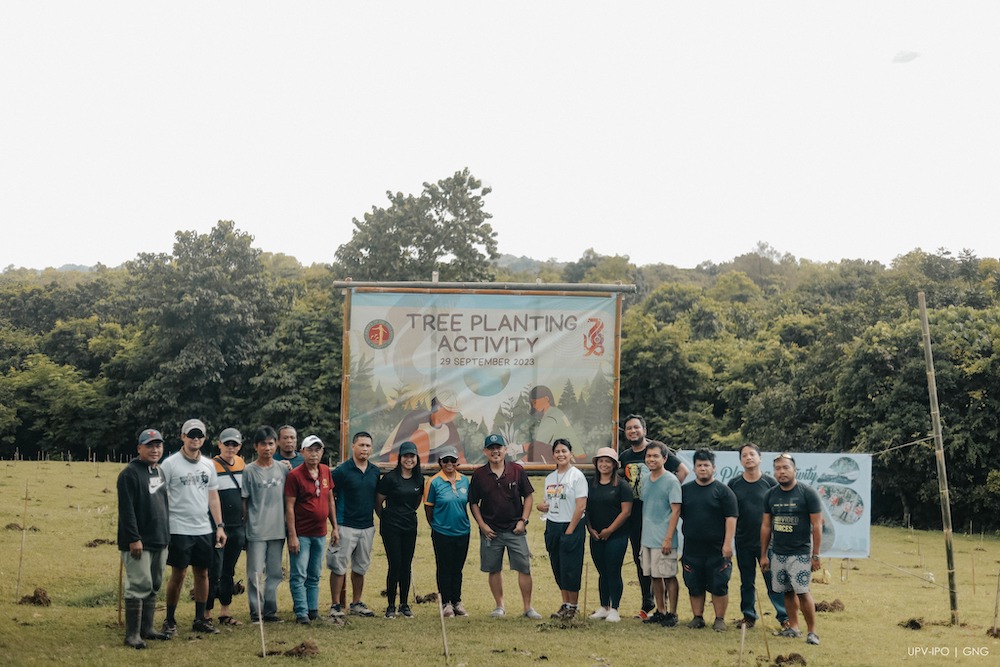 UPV plants trees for 76th UP Presence in Iloilo