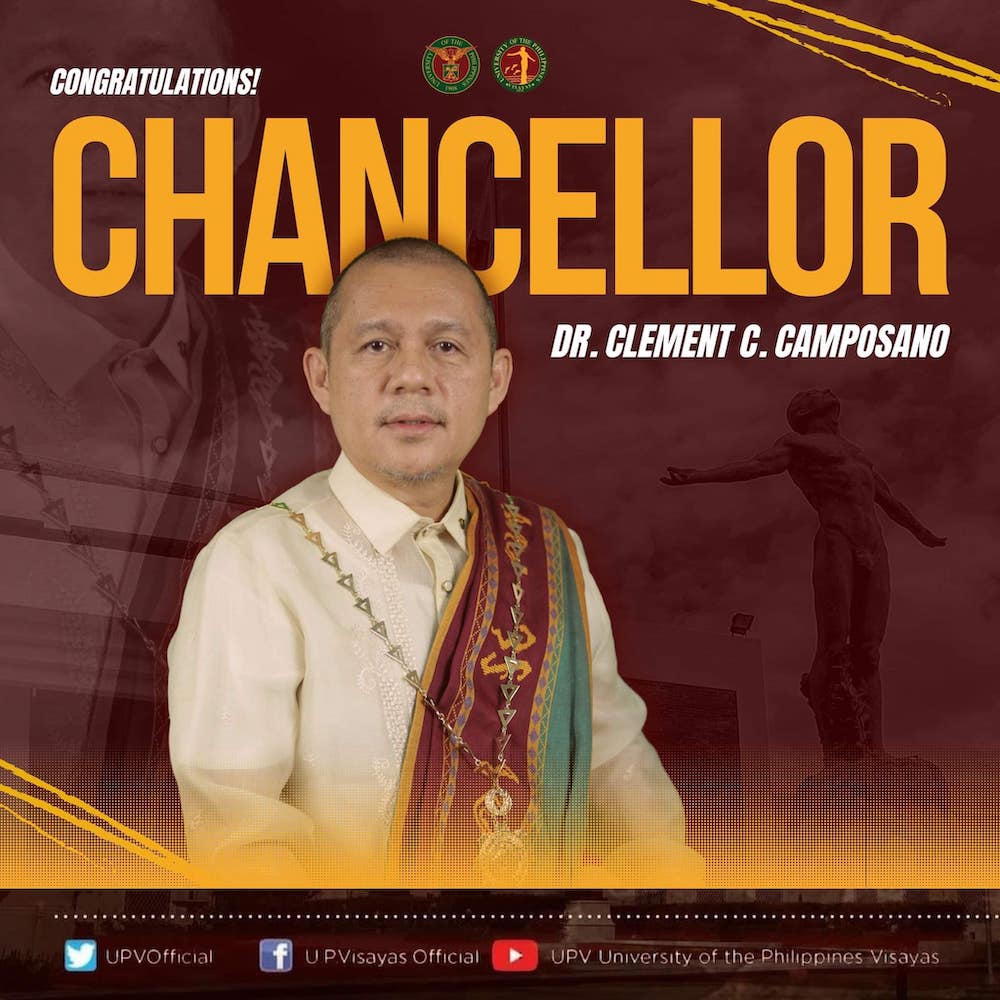 Camposano gets second term as UPV Chancellor