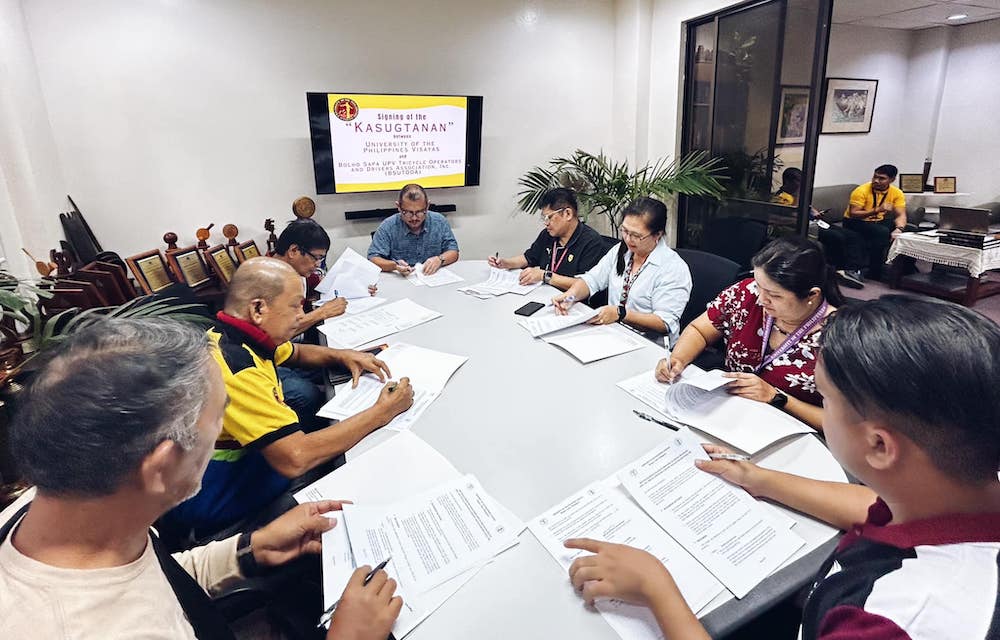 UPV, BSUTODA sign MOA for updated fare, traffic guidelines 