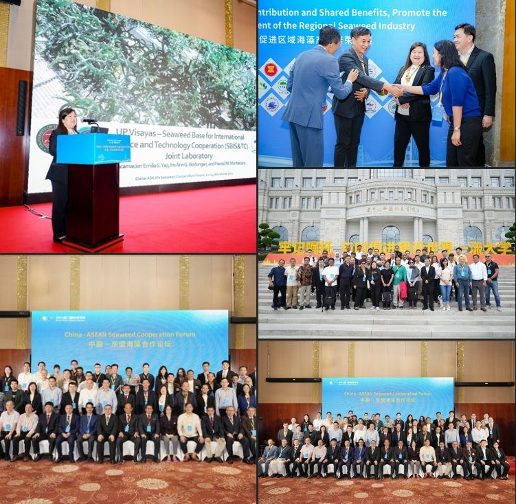 UPV-CFOS participates in China-ASEAN seaweed cooperation forum