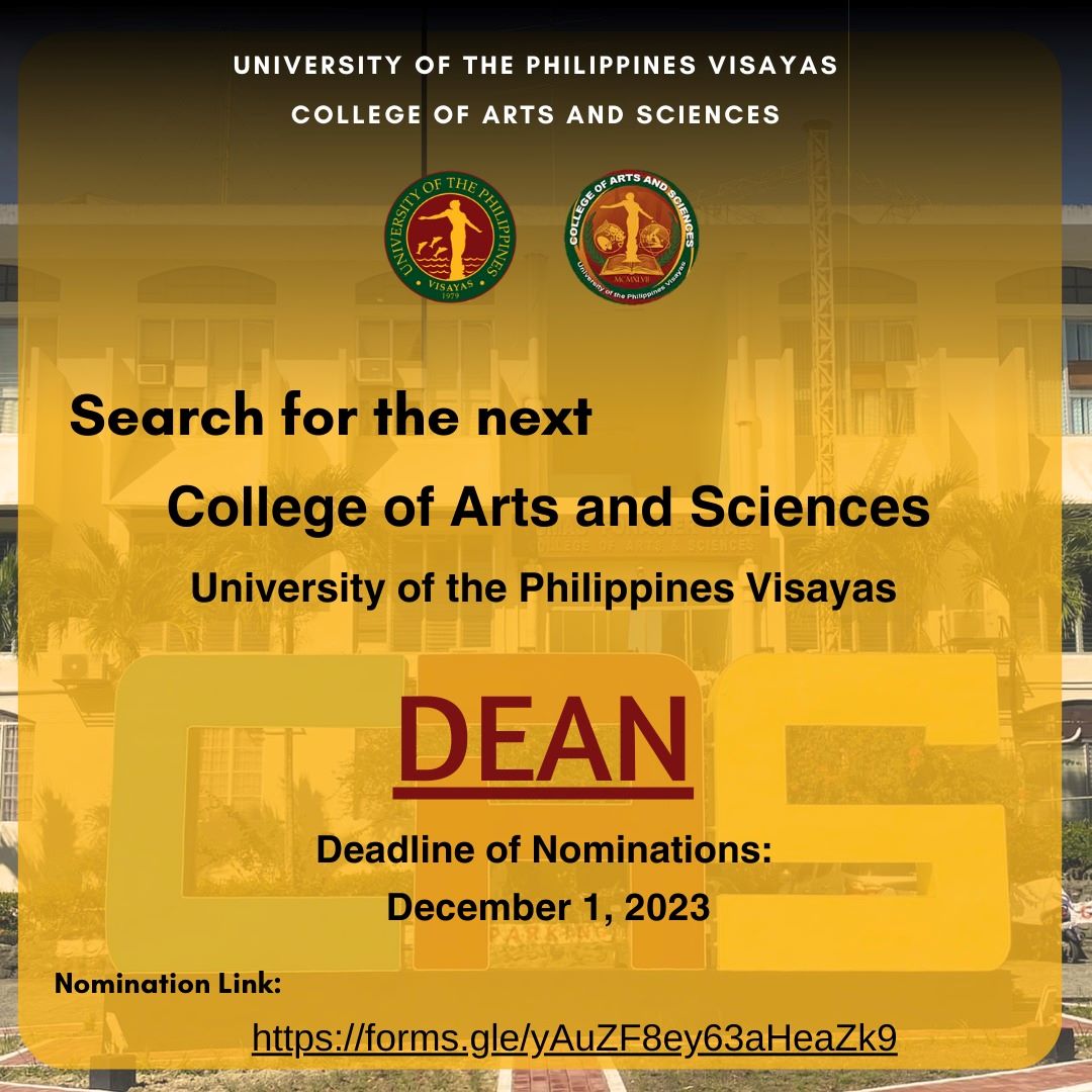 Search for the next CAS Dean
