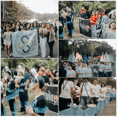 UPV lantern parade and Christmas program cap Paskua 2023 celebration 