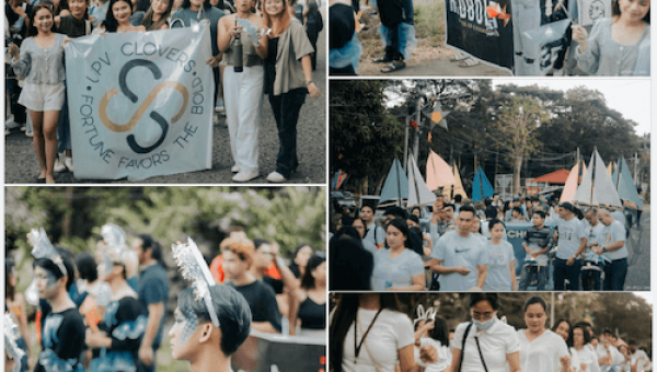 UPV lantern parade and Christmas program cap Paskua 2023 celebration 