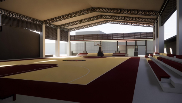 UPV Iloilo City campus court set for transformation into a sports facility 