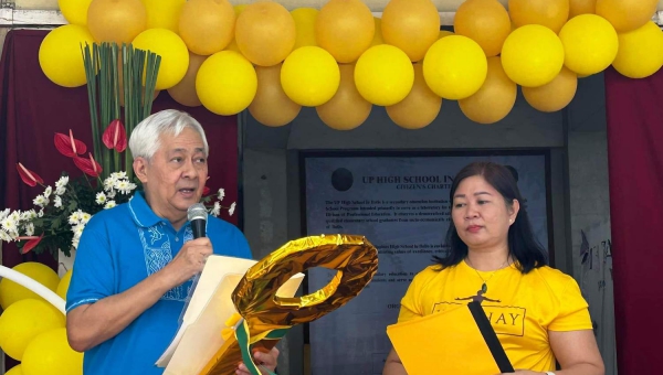 Lim-Jardeleza families turn over 7 adopted rooms to UPHSI