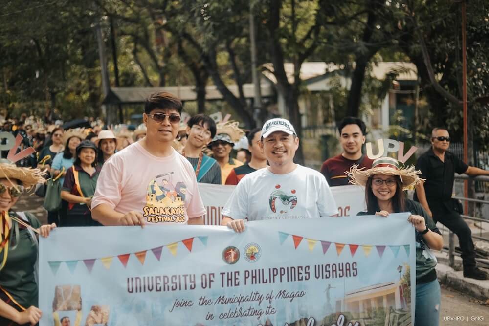 UPV joins foot parade for Salakayan 2024 kickoff