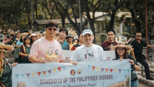 UPV joins foot parade for Salakayan 2024 kickoff