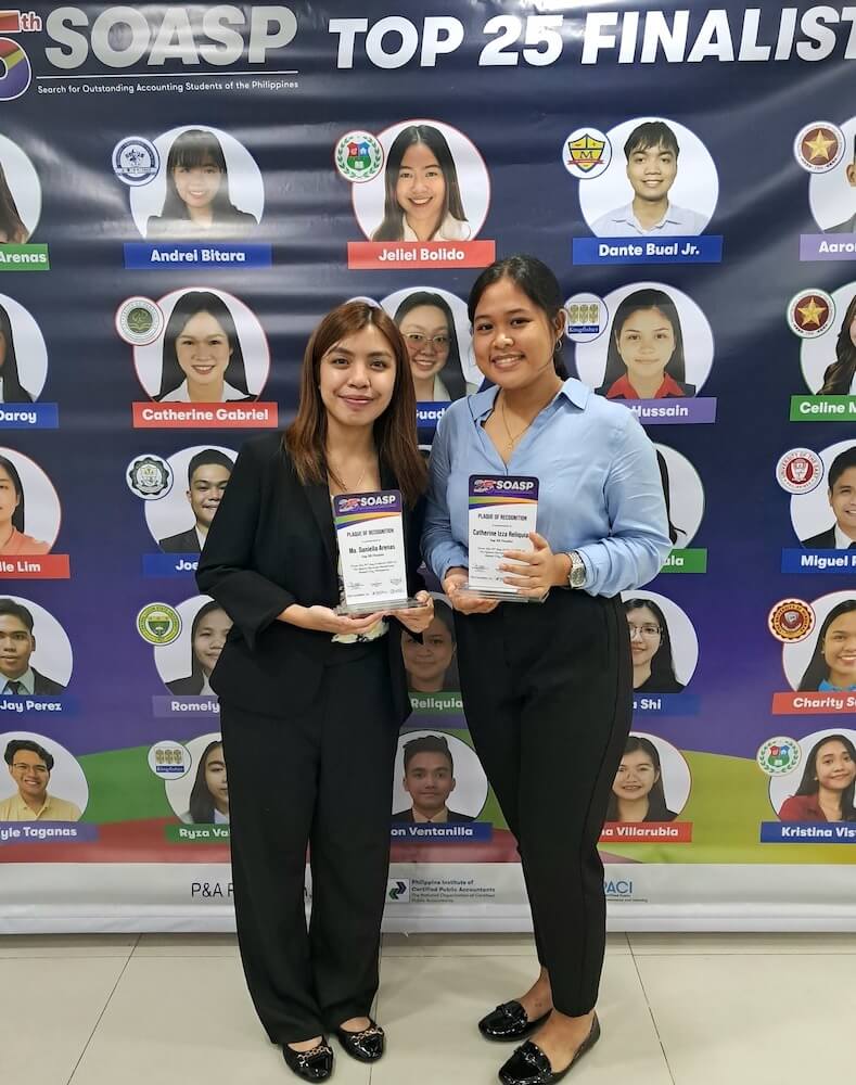 CM Students Recognized in the 25th Search for Outstanding Accountancy Students of the Philippines (SOASP)