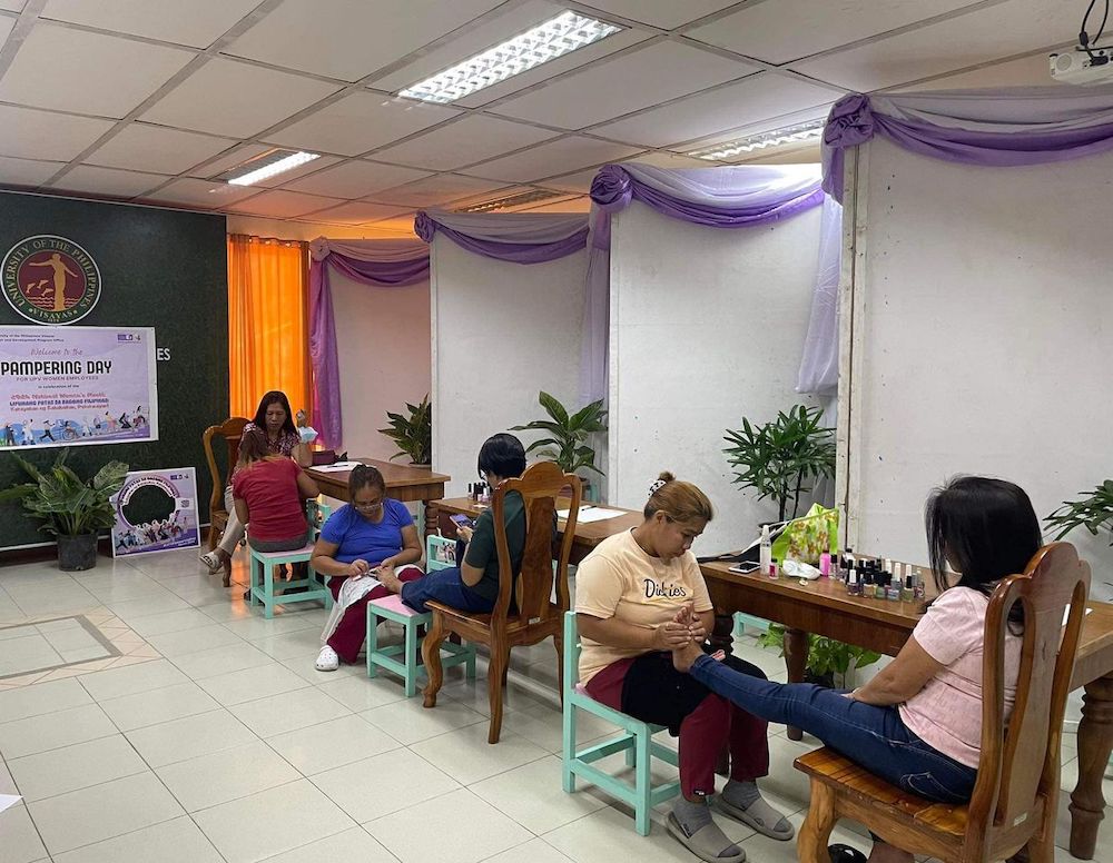 218 UPV women employees avail of pampering services