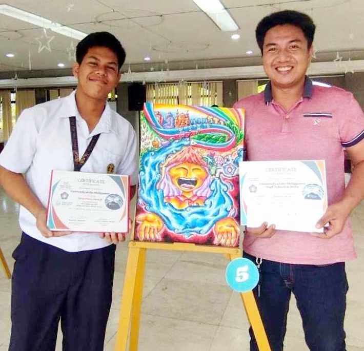UPHSI student wins 1st prize in MIWD World Water Day poster making contest