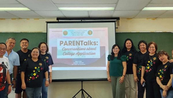 UPV High School '83 holds first-ever Mentoring Series for Parents of UPCAT applicants