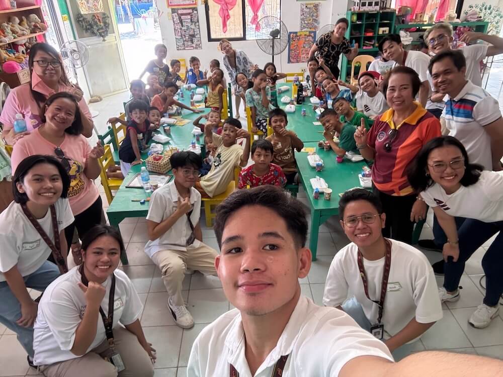 UP Visayas students organize health and nutrition event for Brgy. Baybay Norte residents