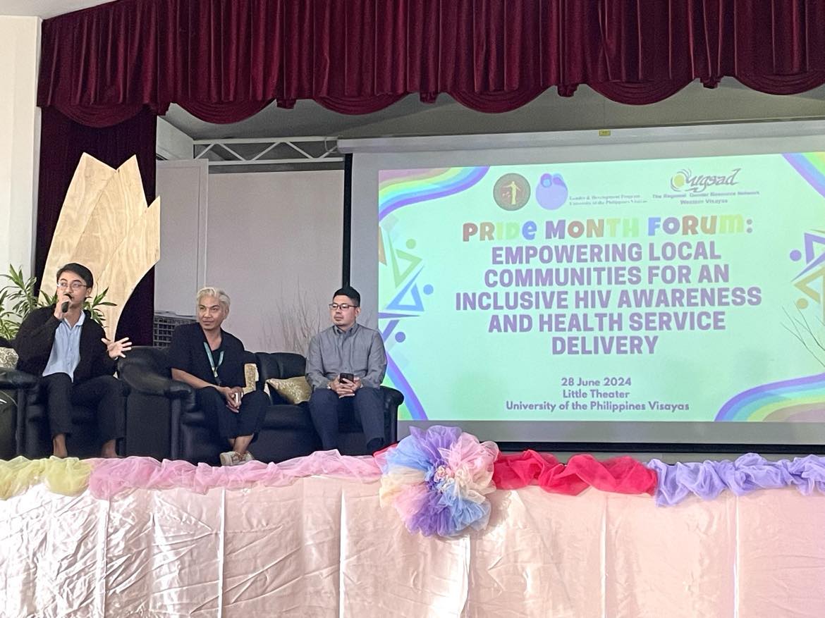 UPV GDP, Ugsad hold Pride Month forum on LGBT health, HIV awareness, and inclusivity 