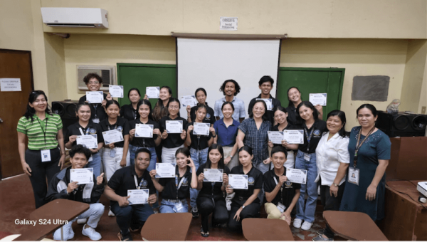 BSF students from NISU share learning as OJTs in UPV-CFOS
