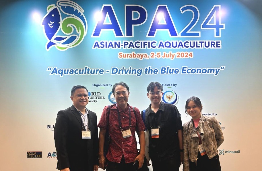 CFOS-IA presents studies on eel at Asian aquaculture conference in Indonesia
