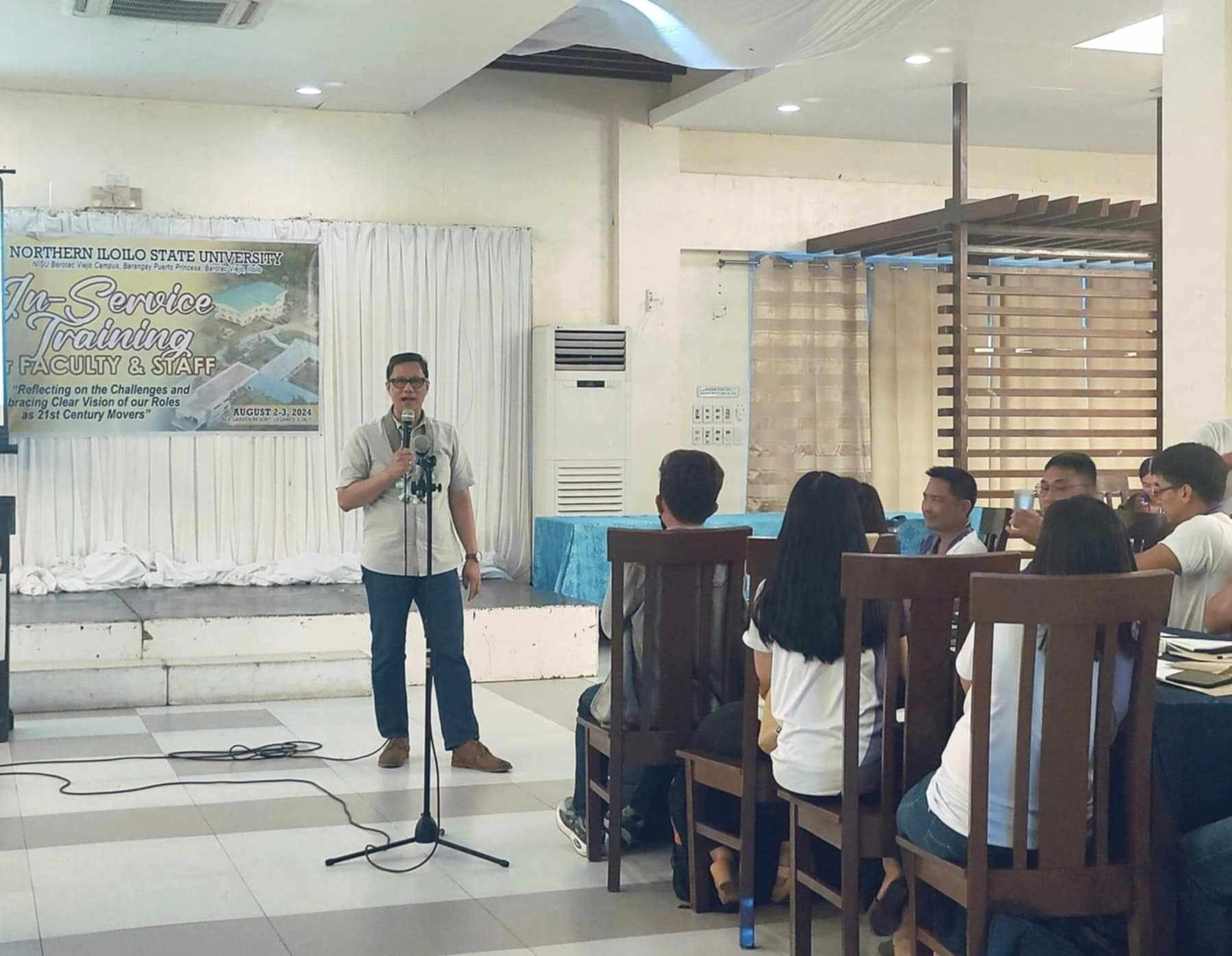 Maquiran leads Seminar on Humanizing Education at NISU In-Service Training