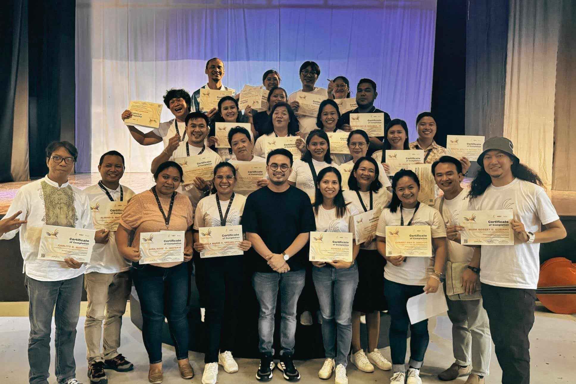 Galon leads Creative Writing Training at NCCA’s Husay Sining 