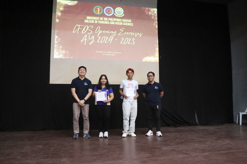 UPV-CFOS freshies introduced to academic and campus life at the college