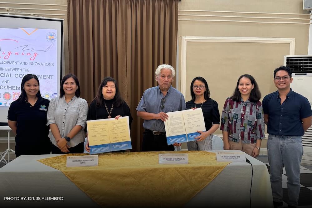 UPV inks MOA with Iloilo Provincial Government, pushes more research and development projects