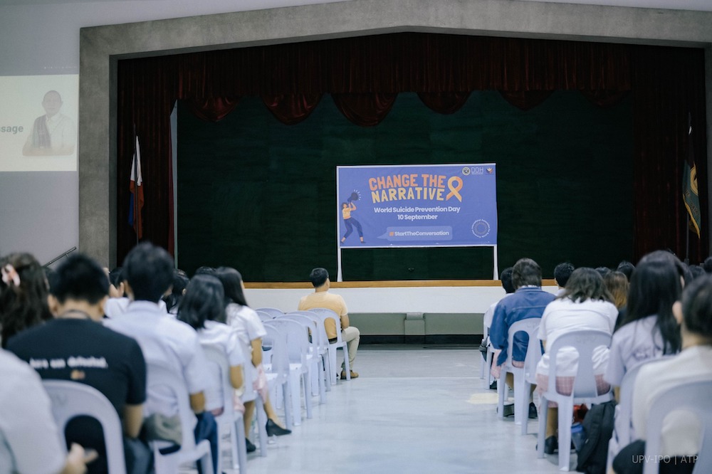 UPHSI Senior High School students attend MH Forum by DOH-WVCHD