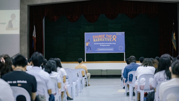 UPHSI Senior High School students attend MH Forum by DOH-WVCHD
