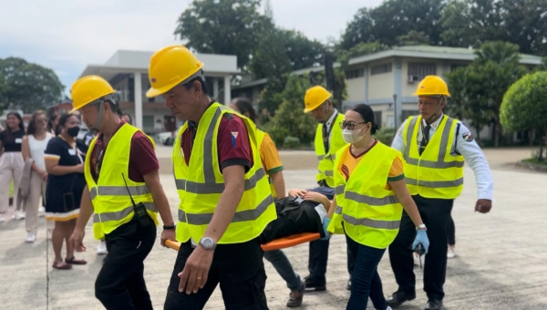 UPV-CMC leads EQ drill for CM personnel, students