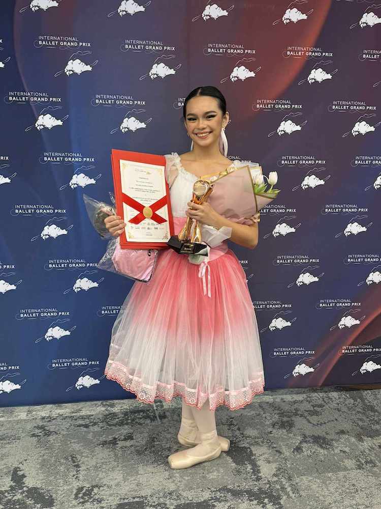 UPHSI’s Fuerte reaps medals in various ballet competitions