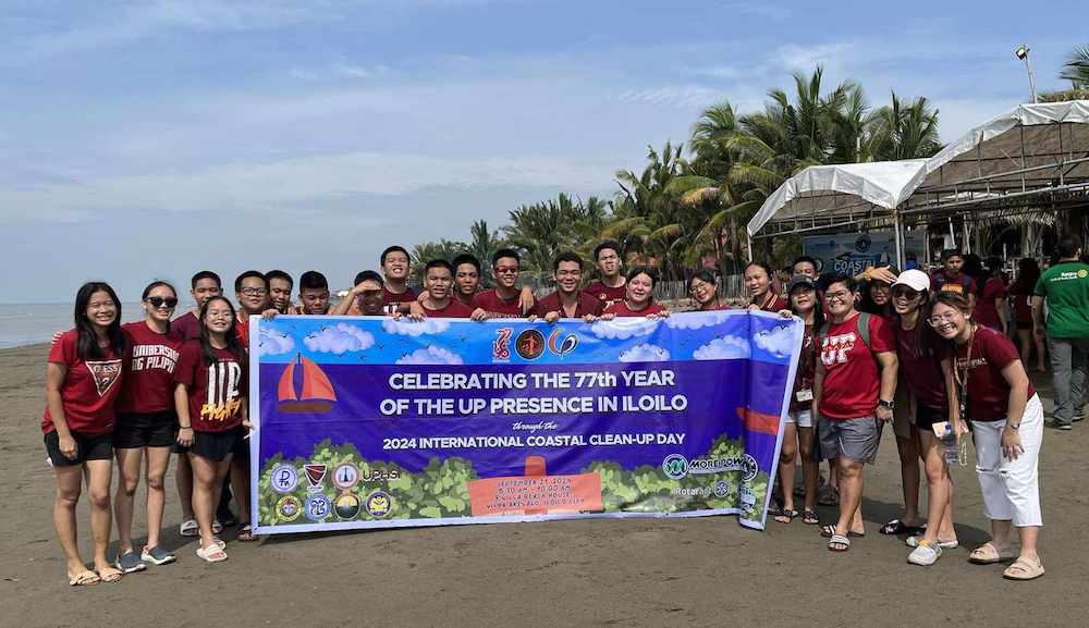 UPHSI CCDP students and Science Club members join International Coastal Cleanup 2024