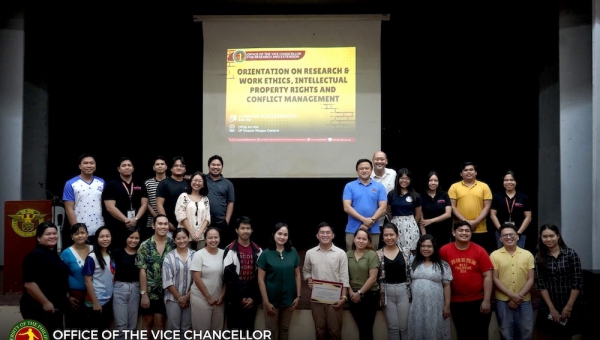 OVCRE holds day 1 of 2 of the orientations on Research and Work Ethics, Intellectual Property Rights, and Crisis Management