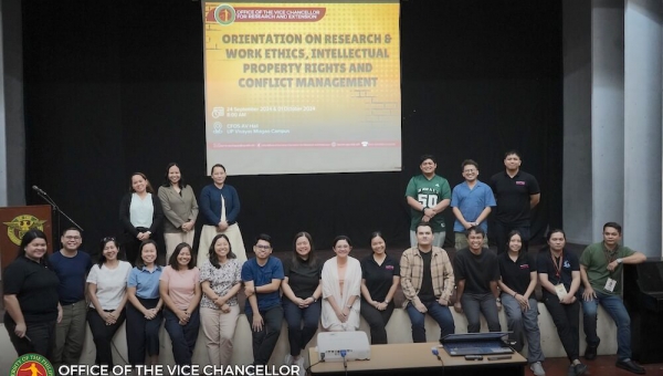 OVCRE wraps up the two-day orientations on Research and Work Ethics, Intellectual Property Rights, and Conflict Management
