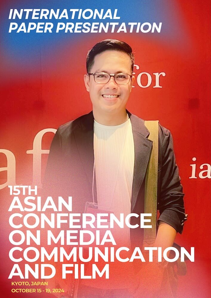 Humanities professor presents paper at the 15th Asian Conference on Media, Communication and Film