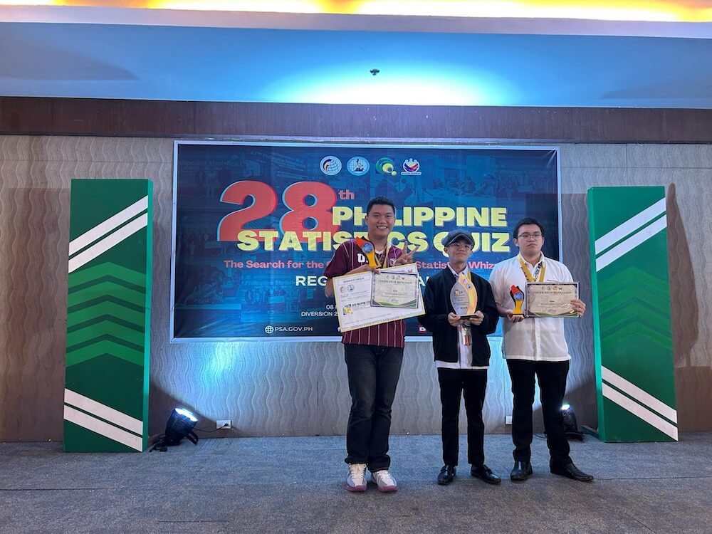 UPV shines with strong finish at 28th Philippine Statistics Quiz Regional Round