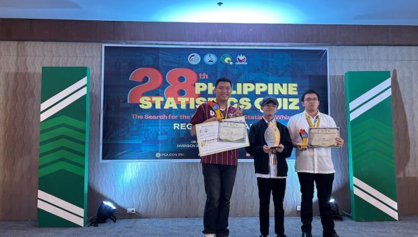 UPV shines with strong finish at 28th Philippine Statistics Quiz Regional Round