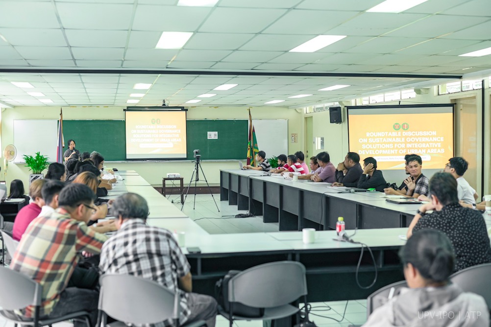 UPV, UP CIDS holds roundtable discussion on sustainable governance solutions for the integrative development of urban areas