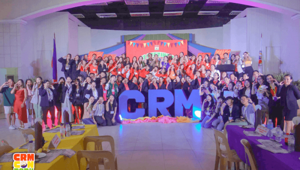 BSBA (Marketing) 4th year students serve a sizzling CRM Conference 2024 