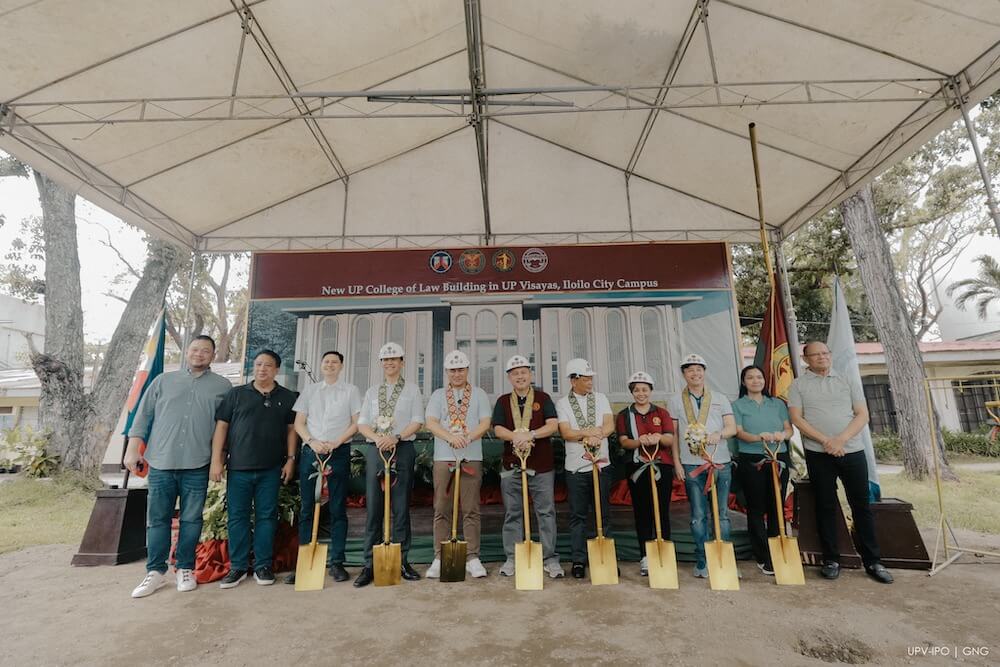 UP breaks ground for new College of Law building in UPV, Iloilo City