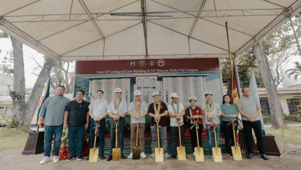 UP breaks ground for new College of Law building in UPV, Iloilo City