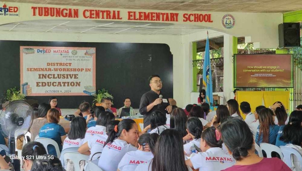 ProfEd conducts Focus Group Discussion with Tubungan teachers after completing  “Inclusive Education” seminar-workshop at Tubungan Central Elementary School