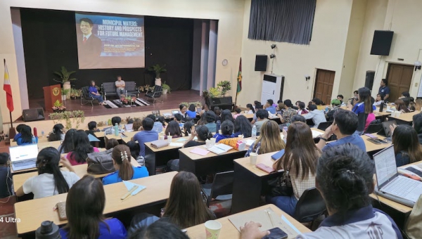 CFOS’s Rogelio O. Juliano Lecture highlights talk on municipal waters