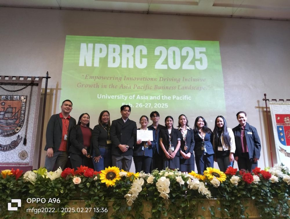 UPHSI students bag awards at the 6th Northern Philippines Business Research Conference 2025