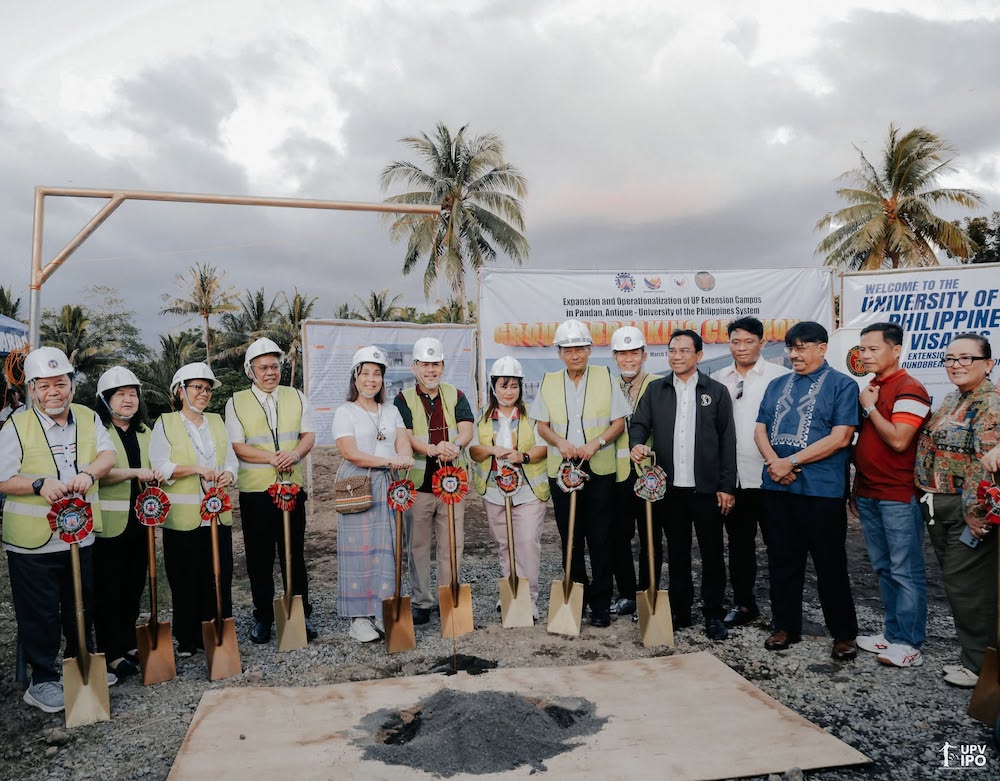 UP Visayas, DPWH, and Antique LGU breaks ground for the expansion of UPV Extension Facility in Antique